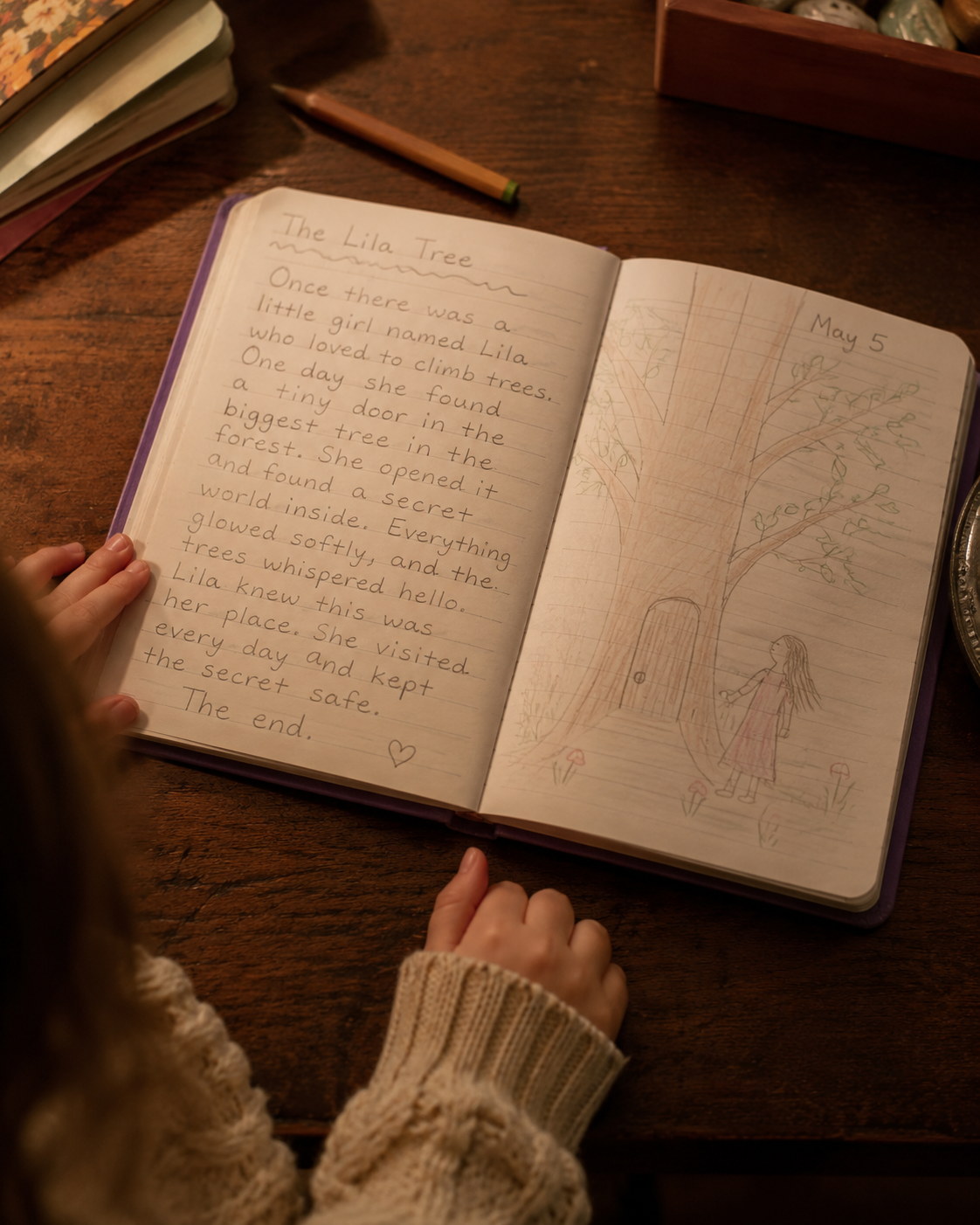 Primer cuento completo de Clara